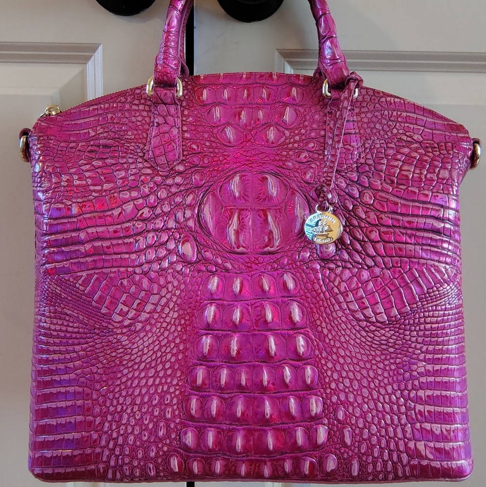 New Brahmin Potion Large Duxbury Satchel